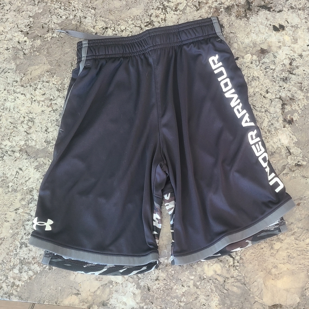 Under Armour Black Kids Basketball Shorts